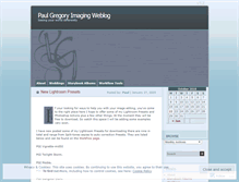 Tablet Screenshot of pgimaging.wordpress.com