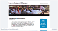 Desktop Screenshot of maharashtradecentralization.wordpress.com