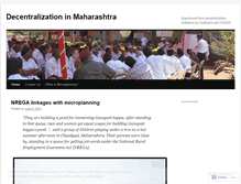 Tablet Screenshot of maharashtradecentralization.wordpress.com