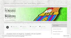 Desktop Screenshot of koelscherfcbarcelona.wordpress.com
