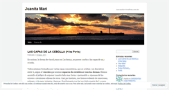 Desktop Screenshot of juanitamari.wordpress.com