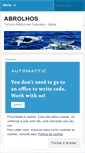 Mobile Screenshot of abrolhos.wordpress.com