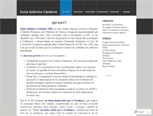 Tablet Screenshot of islamcatala.wordpress.com
