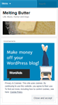Mobile Screenshot of meltingbutter.wordpress.com