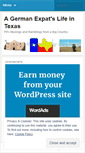 Mobile Screenshot of pitstexasexpatblog.wordpress.com