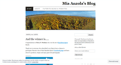 Desktop Screenshot of mianzola.wordpress.com
