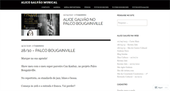 Desktop Screenshot of alicegalvao.wordpress.com
