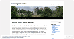 Desktop Screenshot of leorningcniht.wordpress.com