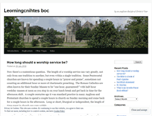 Tablet Screenshot of leorningcniht.wordpress.com