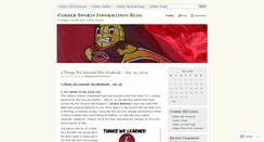 Desktop Screenshot of cobbersportsinformation.wordpress.com