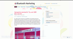 Desktop Screenshot of bluetoothreclame.wordpress.com