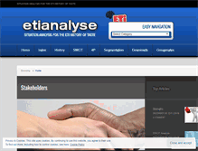 Tablet Screenshot of etianalyse.wordpress.com