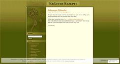 Desktop Screenshot of kraeuterfuchs.wordpress.com