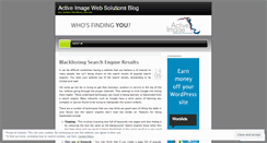 Desktop Screenshot of activeimageblog.wordpress.com