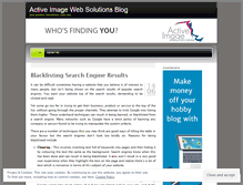 Tablet Screenshot of activeimageblog.wordpress.com