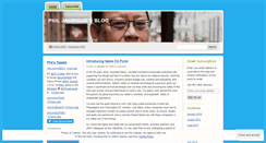 Desktop Screenshot of pjaurigue.wordpress.com