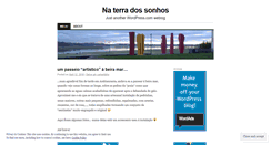 Desktop Screenshot of naterradossonhos.wordpress.com