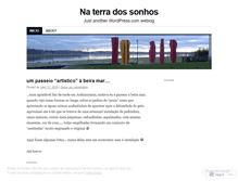 Tablet Screenshot of naterradossonhos.wordpress.com