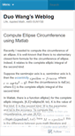 Mobile Screenshot of duowang.wordpress.com