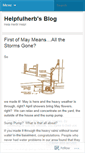 Mobile Screenshot of helpfulherb.wordpress.com
