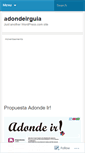 Mobile Screenshot of adondeirguia.wordpress.com