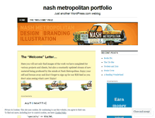 Tablet Screenshot of nashmetroportfolio.wordpress.com