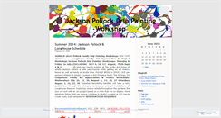 Desktop Screenshot of jacksonpollock.wordpress.com