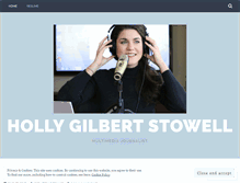 Tablet Screenshot of hollywgilbert.wordpress.com