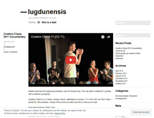 Tablet Screenshot of lugdunensis.wordpress.com