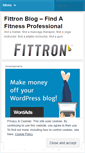 Mobile Screenshot of fittron.wordpress.com