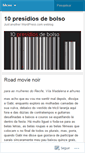Mobile Screenshot of 10presidios.wordpress.com