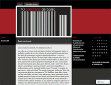Tablet Screenshot of 10presidios.wordpress.com