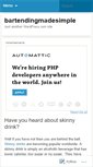 Mobile Screenshot of bartendingmadesimple.wordpress.com