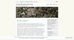 Desktop Screenshot of lifewithoutexcuses.wordpress.com