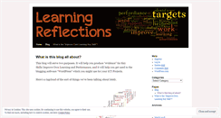 Desktop Screenshot of ourlearning.wordpress.com