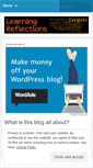 Mobile Screenshot of ourlearning.wordpress.com