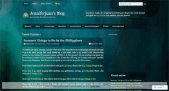 Desktop Screenshot of jenniferjuan.wordpress.com