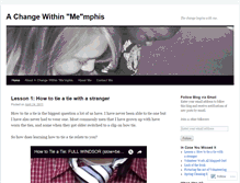Tablet Screenshot of achangewithinme.wordpress.com