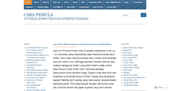Desktop Screenshot of carapemula.wordpress.com