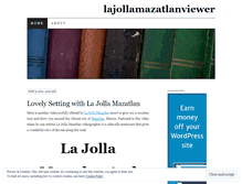 Tablet Screenshot of lajollamazatlanviewer.wordpress.com