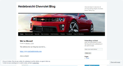 Desktop Screenshot of heidebreichtchevrolet.wordpress.com