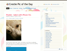 Tablet Screenshot of crestiepics.wordpress.com
