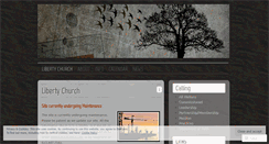 Desktop Screenshot of libertychurchlive.wordpress.com