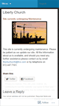 Mobile Screenshot of libertychurchlive.wordpress.com