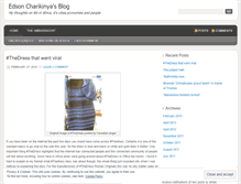 Tablet Screenshot of charikinya.wordpress.com