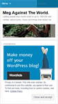 Mobile Screenshot of megagainsttheworld.wordpress.com