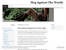 Tablet Screenshot of megagainsttheworld.wordpress.com