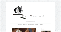 Desktop Screenshot of cocoricoink.wordpress.com