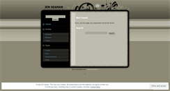Desktop Screenshot of jenseaman.wordpress.com