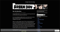 Desktop Screenshot of greendaylover.wordpress.com